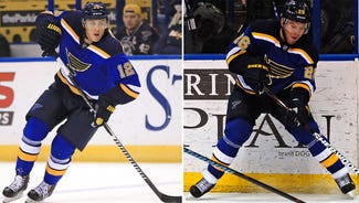 Next Story Image: Lehtera returns to Blues' second line -- where Stastny's been doing just fine